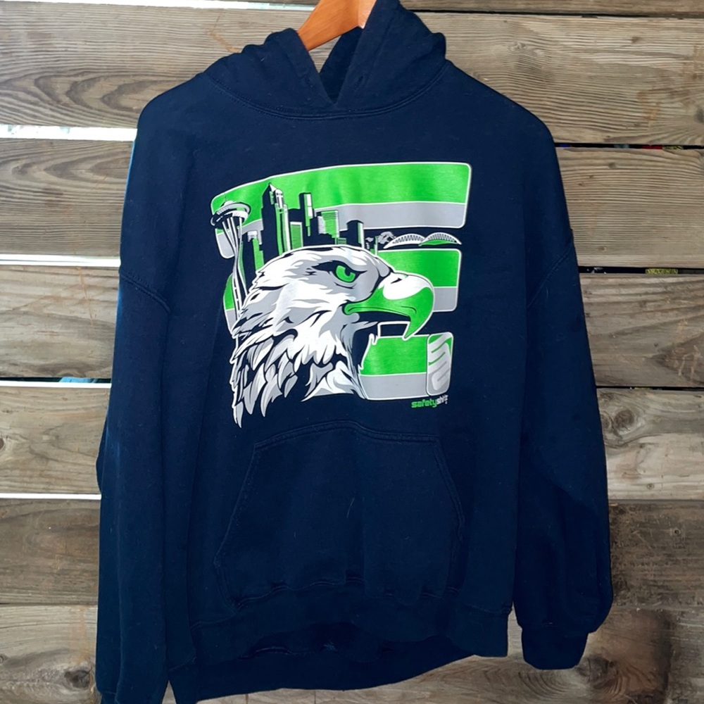 2/$20 Seahawk Safety Shirtz Hoodie